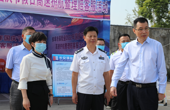 蚌埠市保险业启动2022年国庆假期高速护航暨理赔客服活动